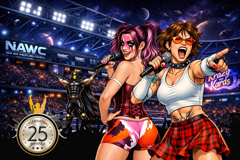 Krazy Kards NAWC Wrestlers