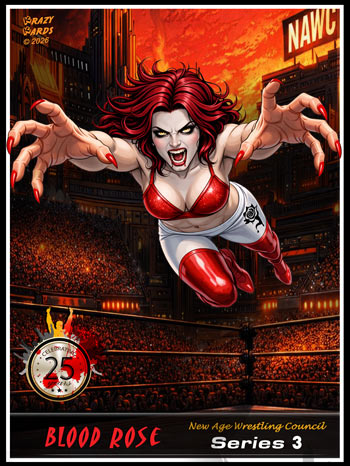 Blood Rose Card 21